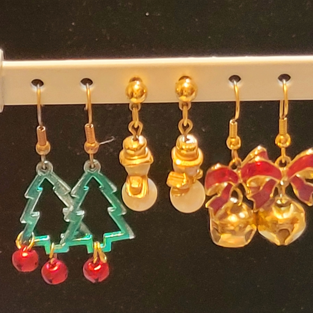 🎄 Christmas Earring Bundle